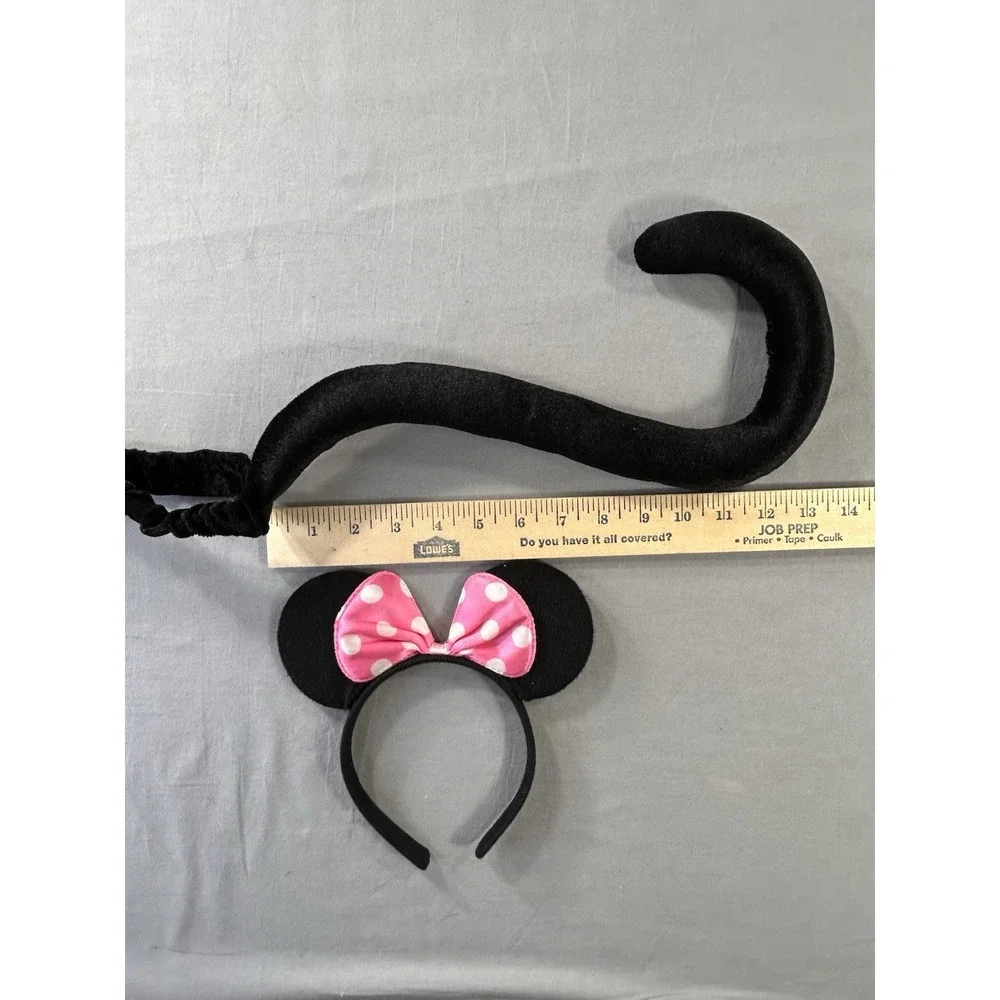 Hanna Anderson Ears and Tail Halloween Dress Up One Size Girls Mouse Cat